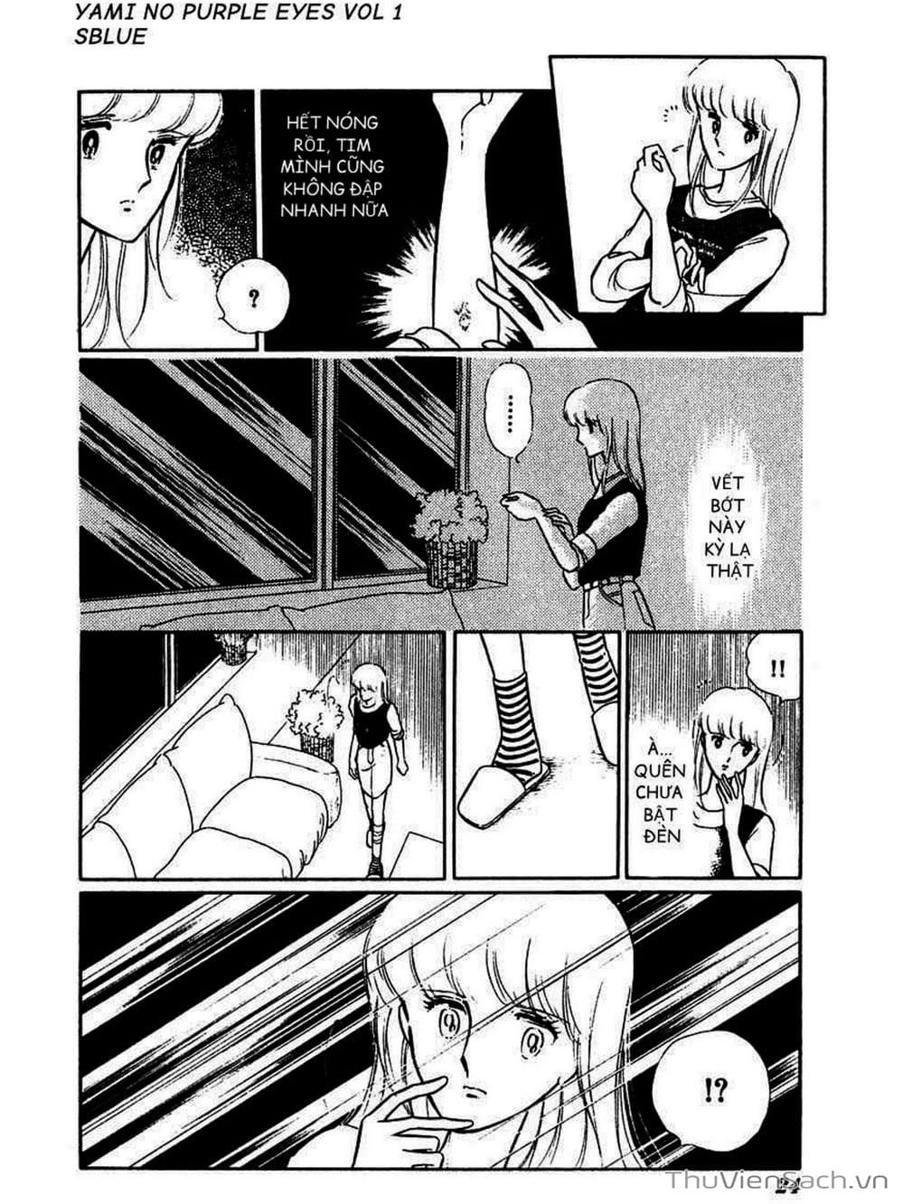 Truyện Tranh Cô Bé Huyền Bí - Yami No Purple Eyes trang 6