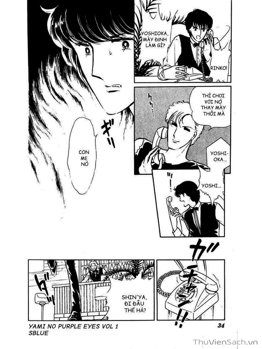Truyện Tranh Cô Bé Huyền Bí - Yami No Purple Eyes trang 6