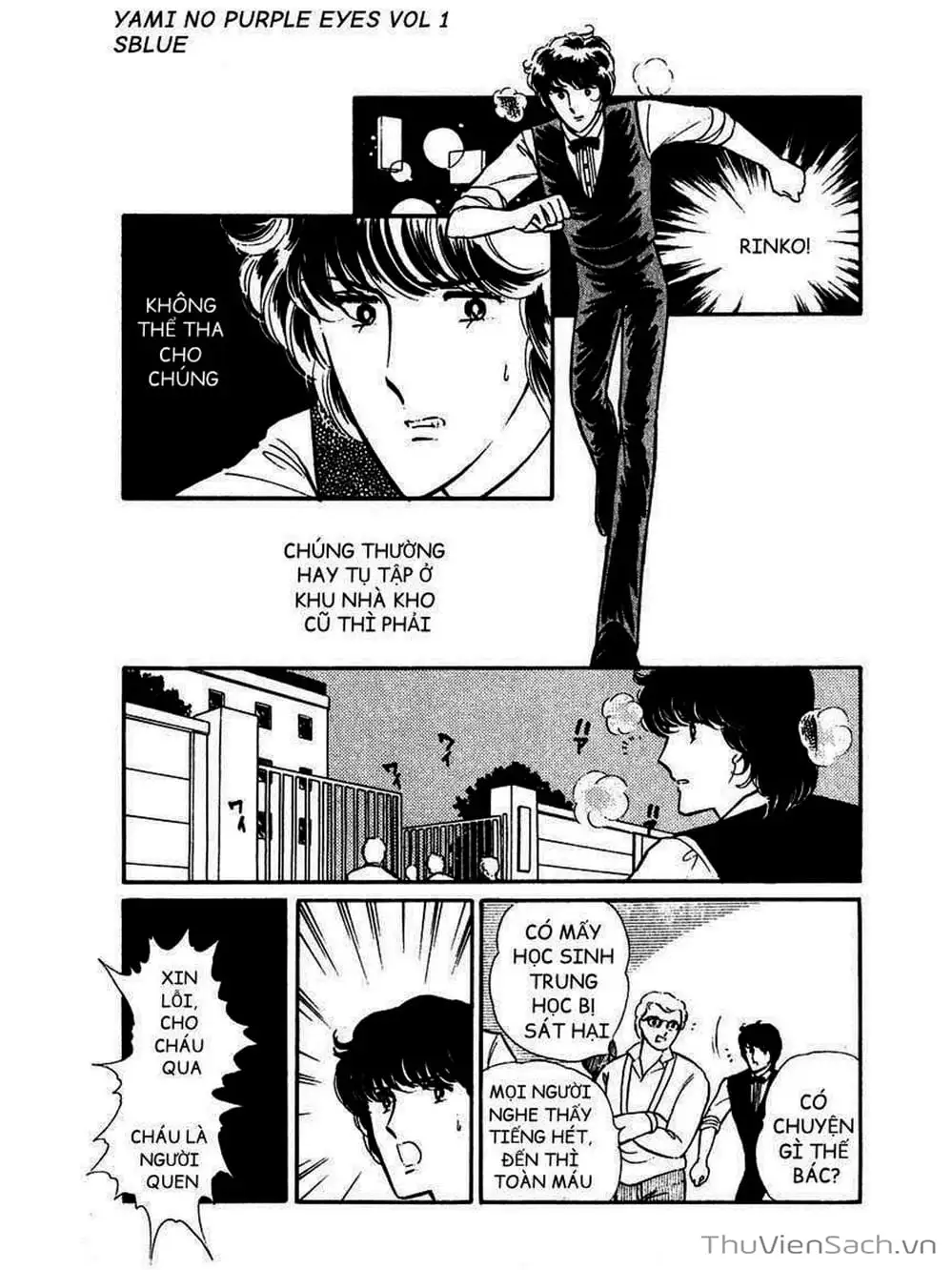 Truyện Tranh Cô Bé Huyền Bí - Yami No Purple Eyes trang 6