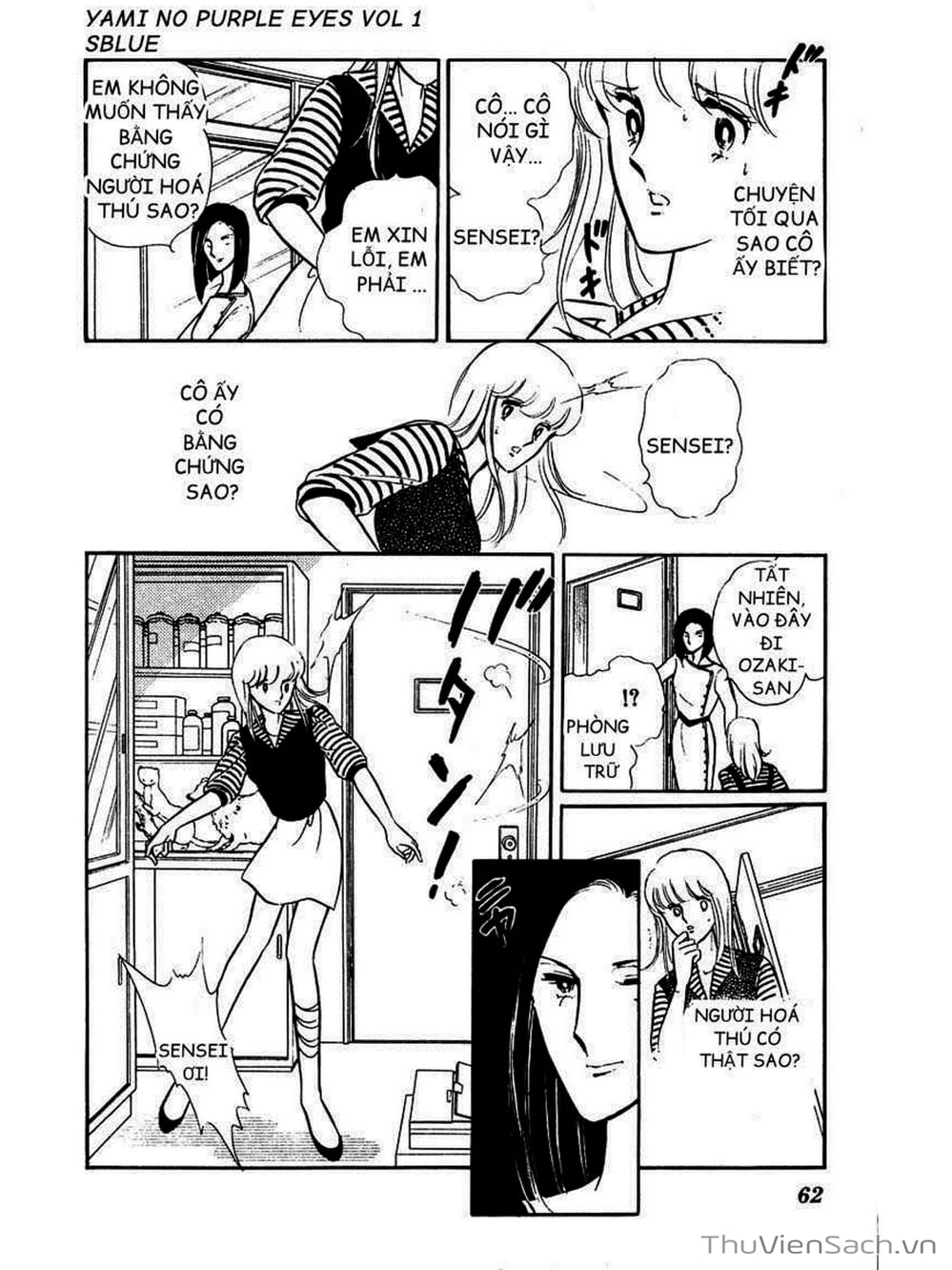 Truyện Tranh Cô Bé Huyền Bí - Yami No Purple Eyes trang 6