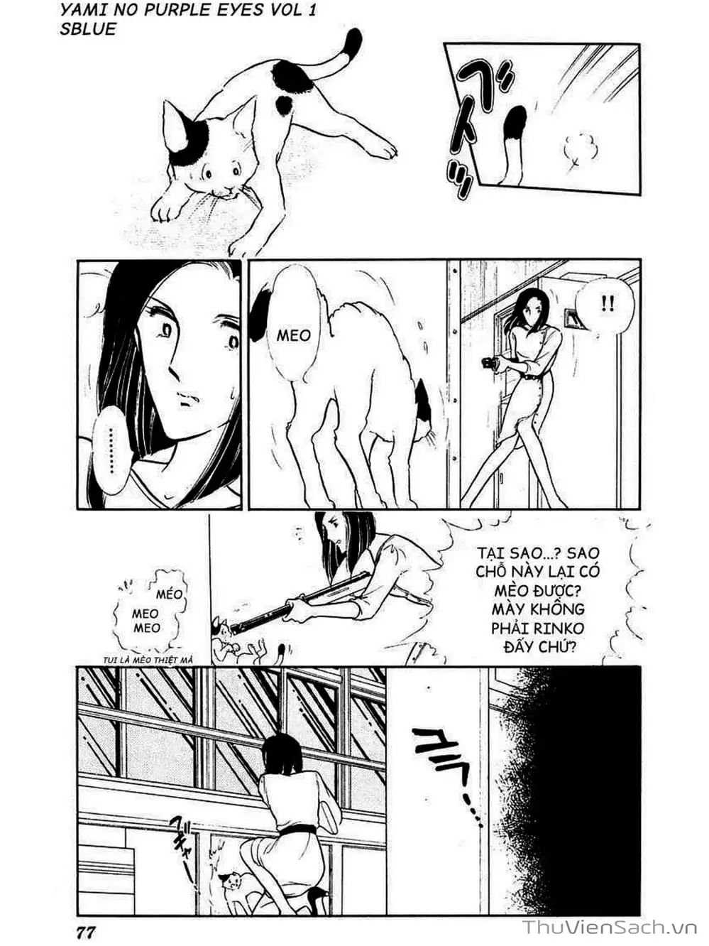 Truyện Tranh Cô Bé Huyền Bí - Yami No Purple Eyes trang 6
