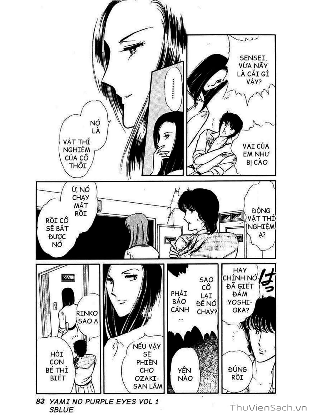 Truyện Tranh Cô Bé Huyền Bí - Yami No Purple Eyes trang 6