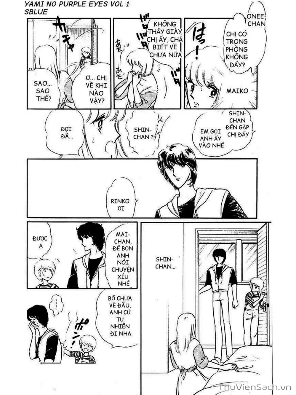 Truyện Tranh Cô Bé Huyền Bí - Yami No Purple Eyes trang 6