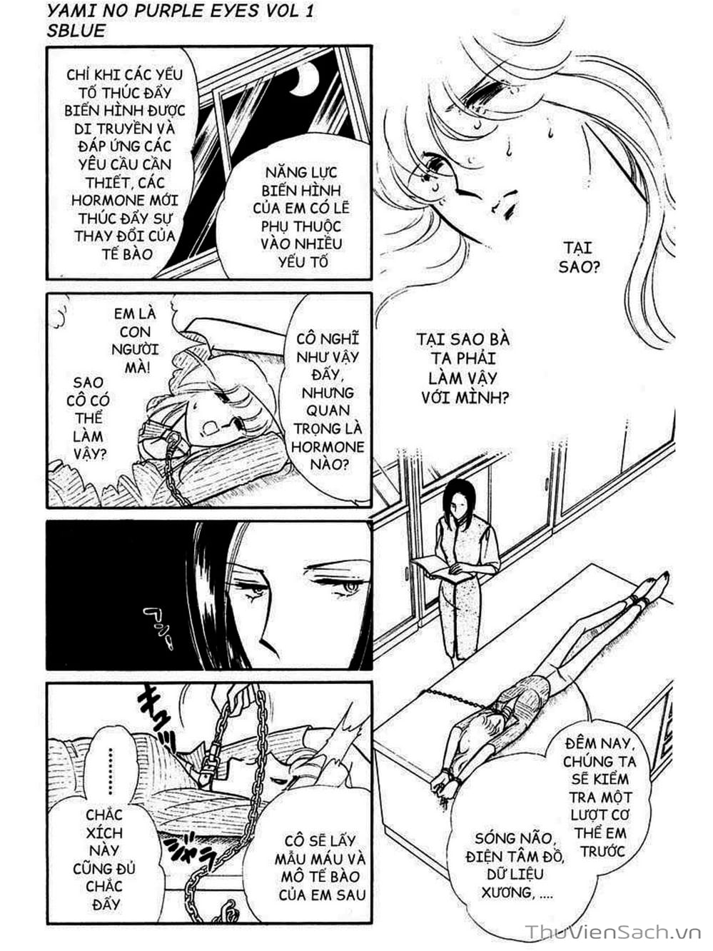 Truyện Tranh Cô Bé Huyền Bí - Yami No Purple Eyes trang 6