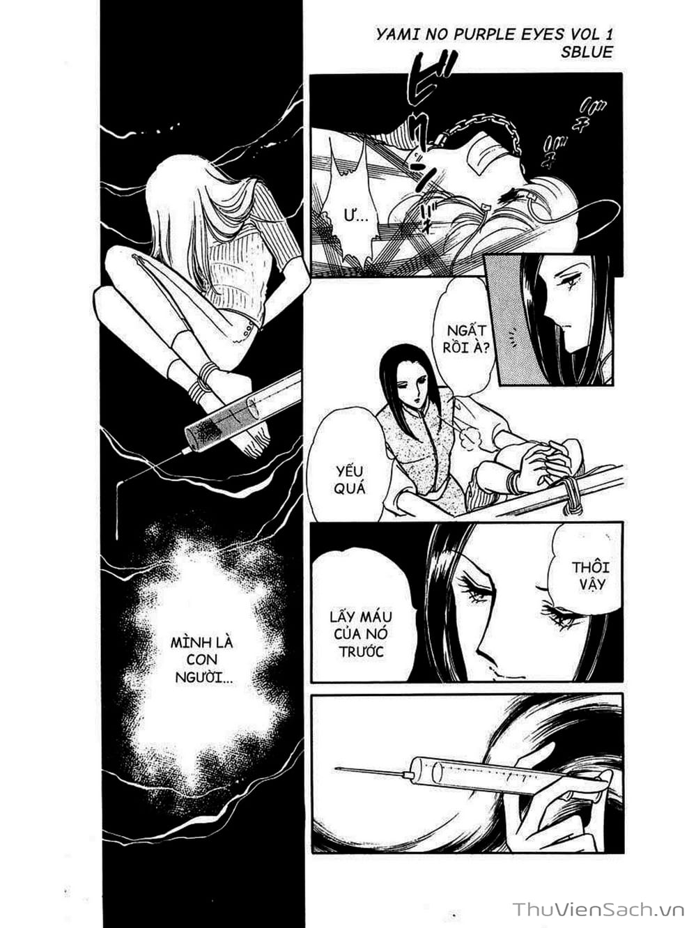 Truyện Tranh Cô Bé Huyền Bí - Yami No Purple Eyes trang 6