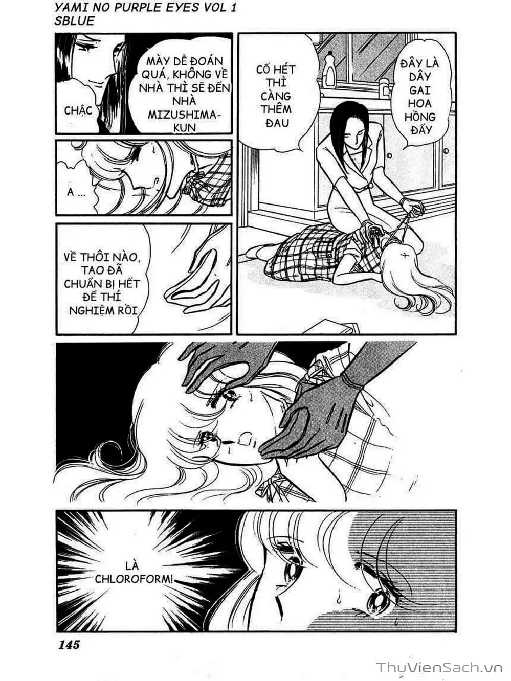 Truyện Tranh Cô Bé Huyền Bí - Yami No Purple Eyes trang 6