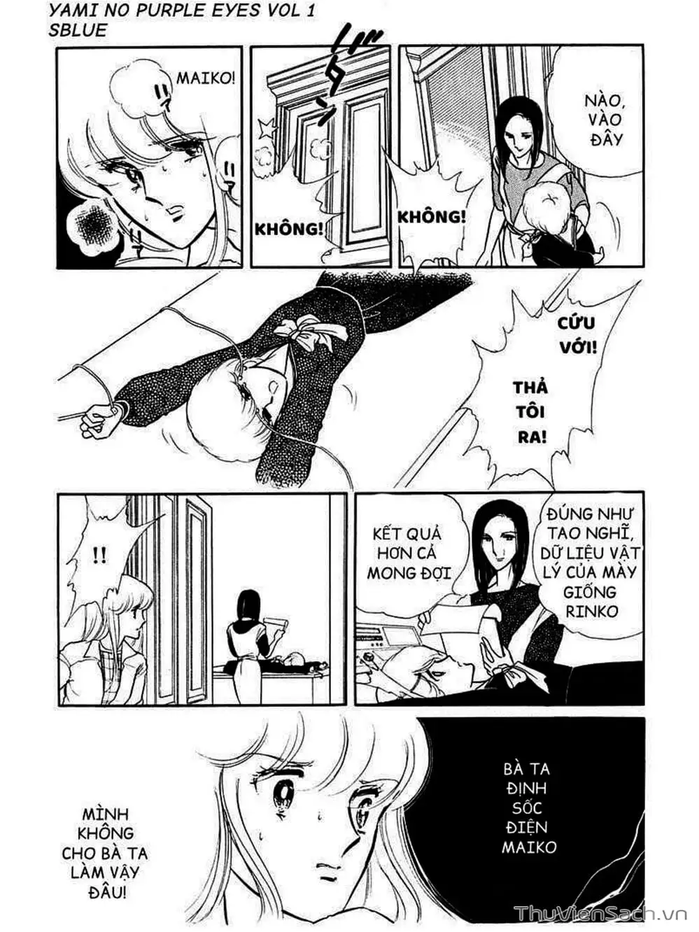 Truyện Tranh Cô Bé Huyền Bí - Yami No Purple Eyes trang 6
