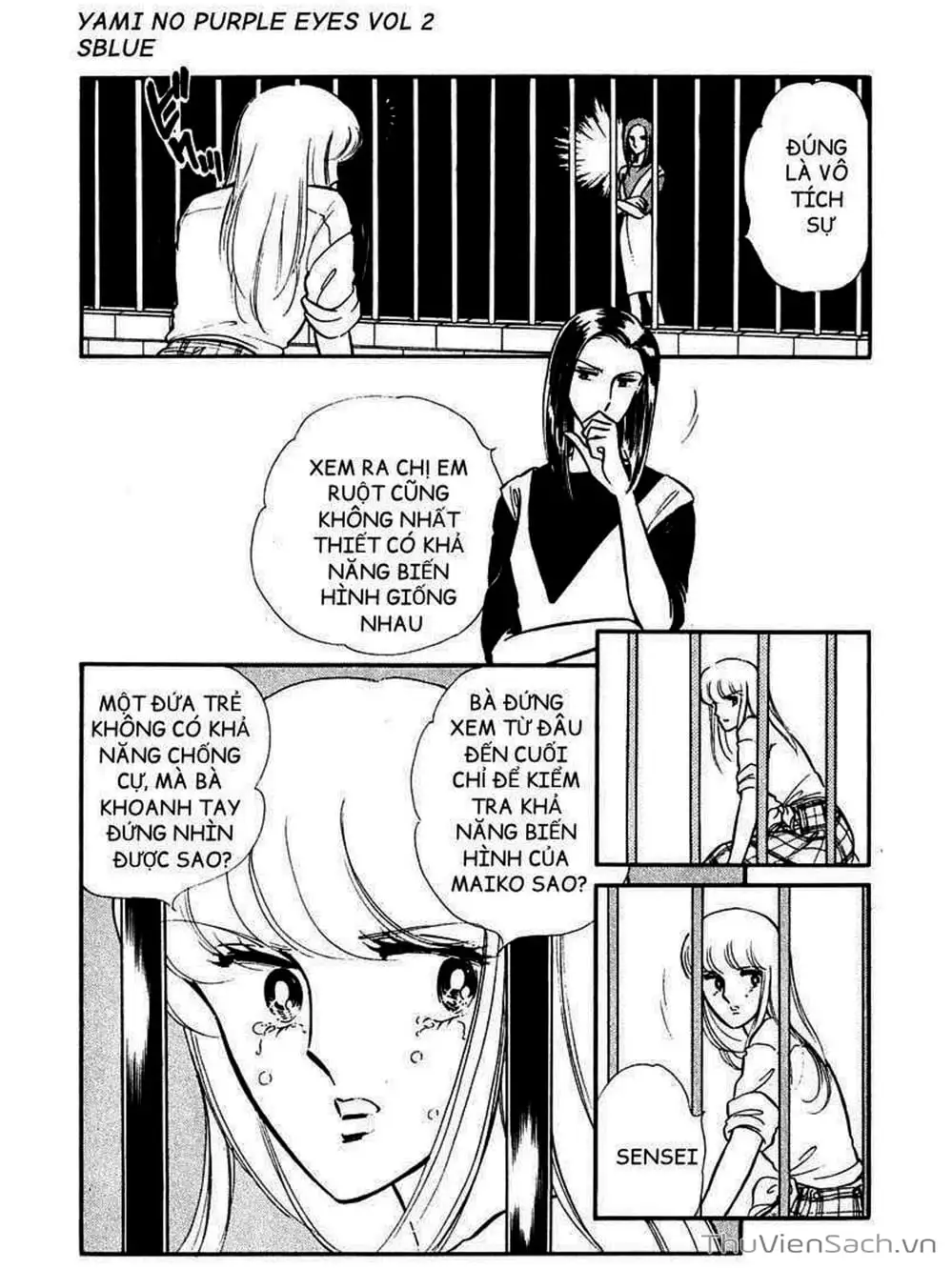 Truyện Tranh Cô Bé Huyền Bí - Yami No Purple Eyes trang 6
