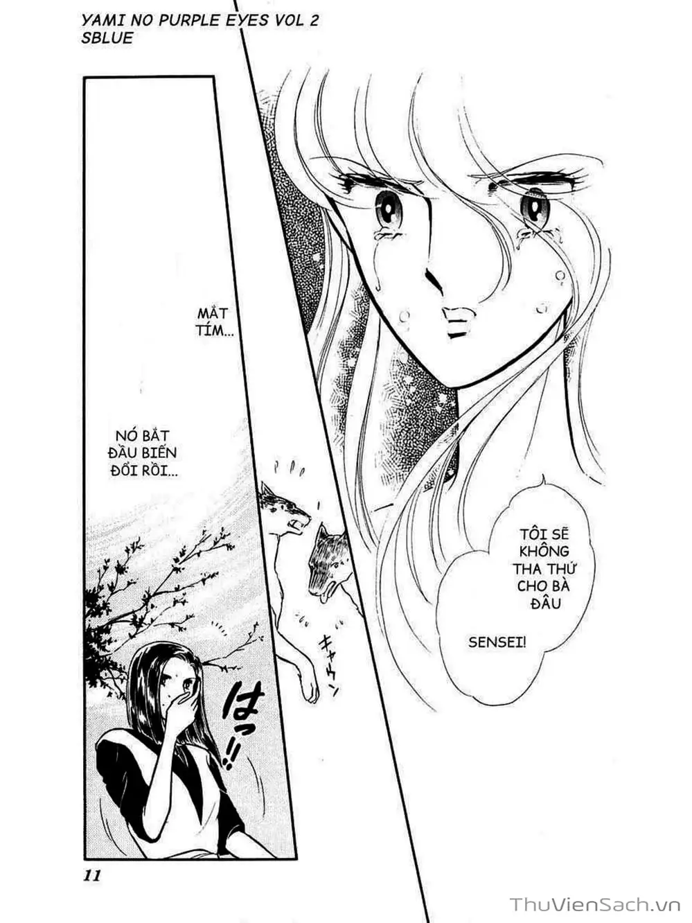 Truyện Tranh Cô Bé Huyền Bí - Yami No Purple Eyes trang 6