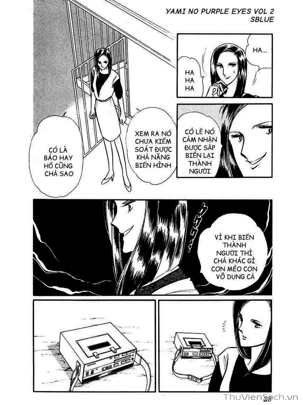 Truyện Tranh Cô Bé Huyền Bí - Yami No Purple Eyes trang 6