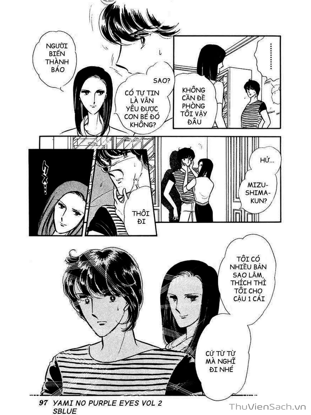 Truyện Tranh Cô Bé Huyền Bí - Yami No Purple Eyes trang 6
