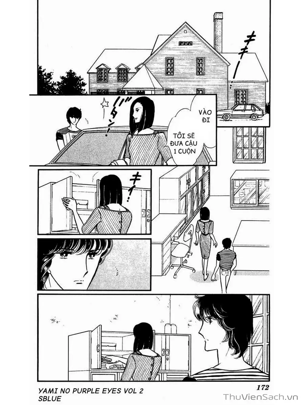 Truyện Tranh Cô Bé Huyền Bí - Yami No Purple Eyes trang 6
