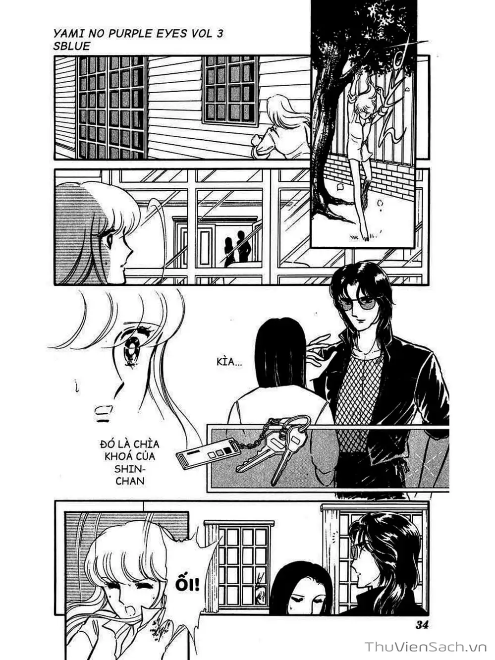 Truyện Tranh Cô Bé Huyền Bí - Yami No Purple Eyes trang 6