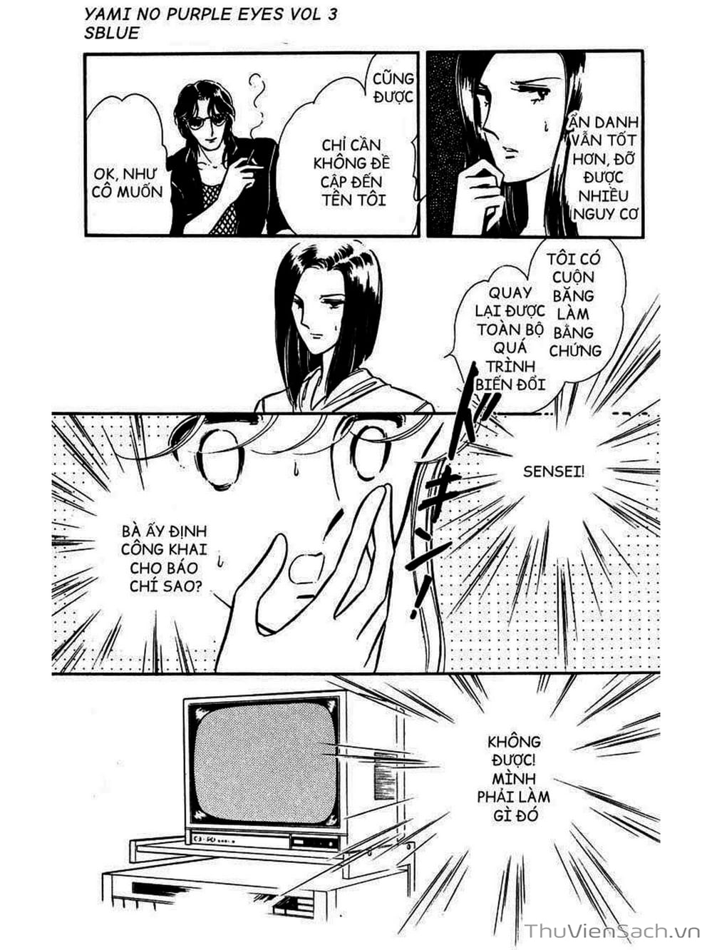 Truyện Tranh Cô Bé Huyền Bí - Yami No Purple Eyes trang 6