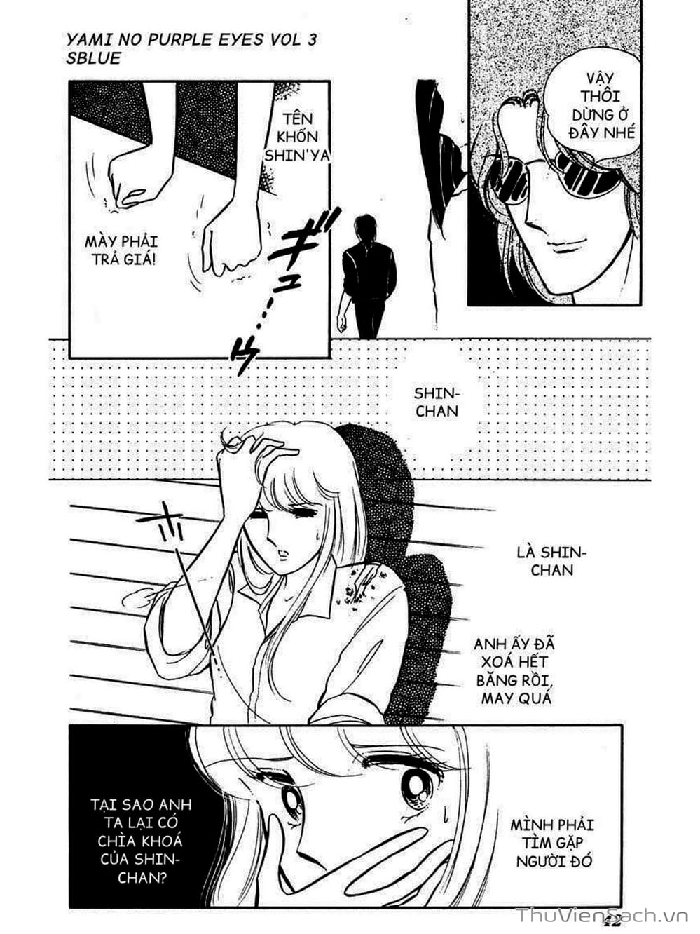 Truyện Tranh Cô Bé Huyền Bí - Yami No Purple Eyes trang 6