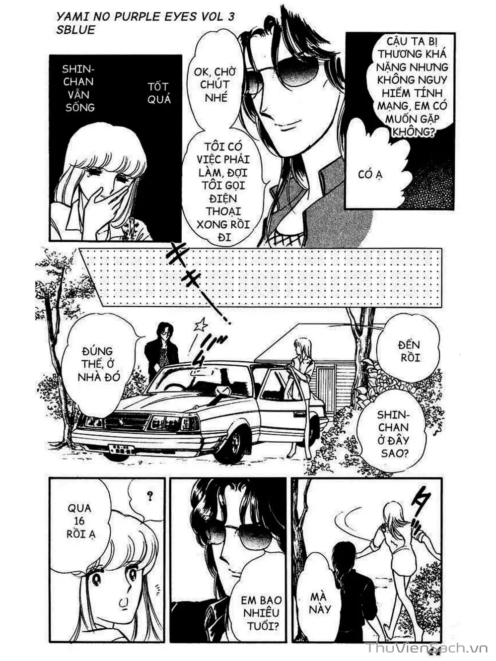 Truyện Tranh Cô Bé Huyền Bí - Yami No Purple Eyes trang 6