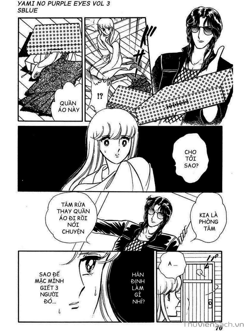 Truyện Tranh Cô Bé Huyền Bí - Yami No Purple Eyes trang 6