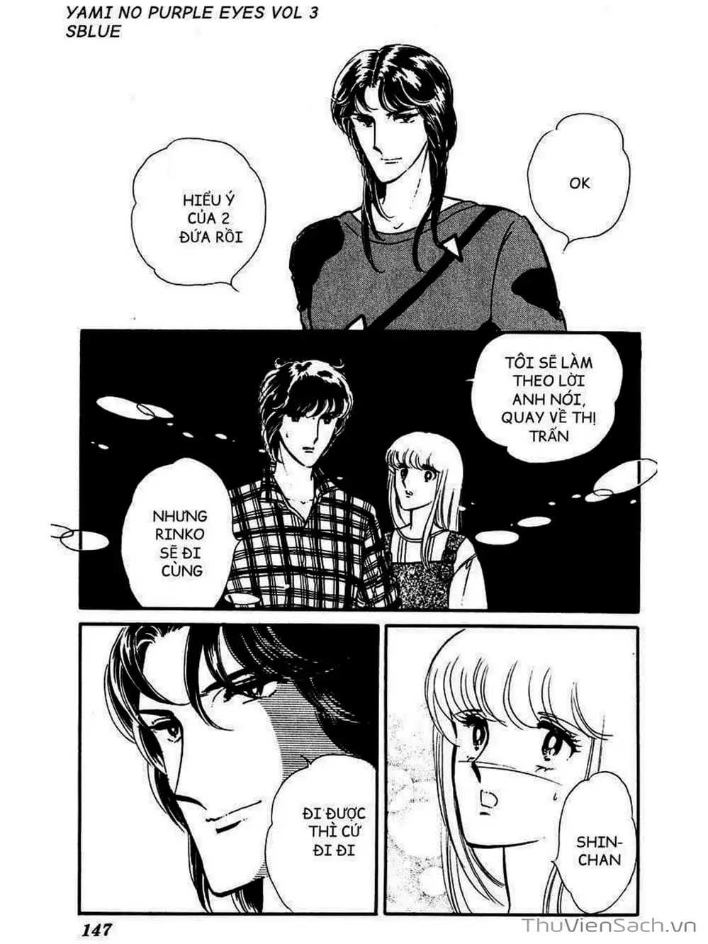 Truyện Tranh Cô Bé Huyền Bí - Yami No Purple Eyes trang 6