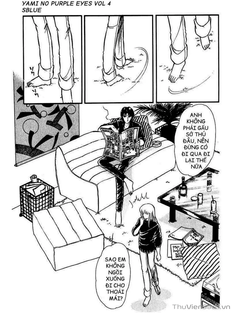 Truyện Tranh Cô Bé Huyền Bí - Yami No Purple Eyes trang 6