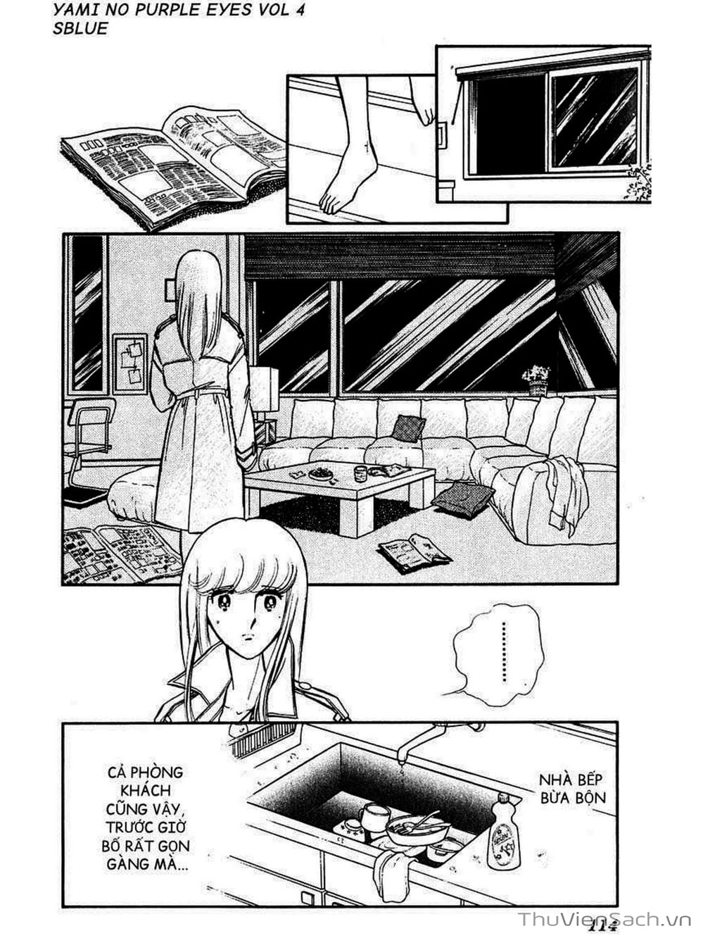 Truyện Tranh Cô Bé Huyền Bí - Yami No Purple Eyes trang 6