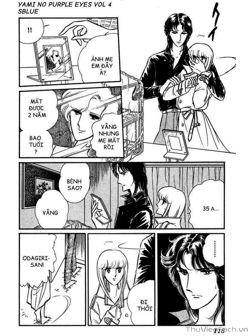 Truyện Tranh Cô Bé Huyền Bí - Yami No Purple Eyes trang 6