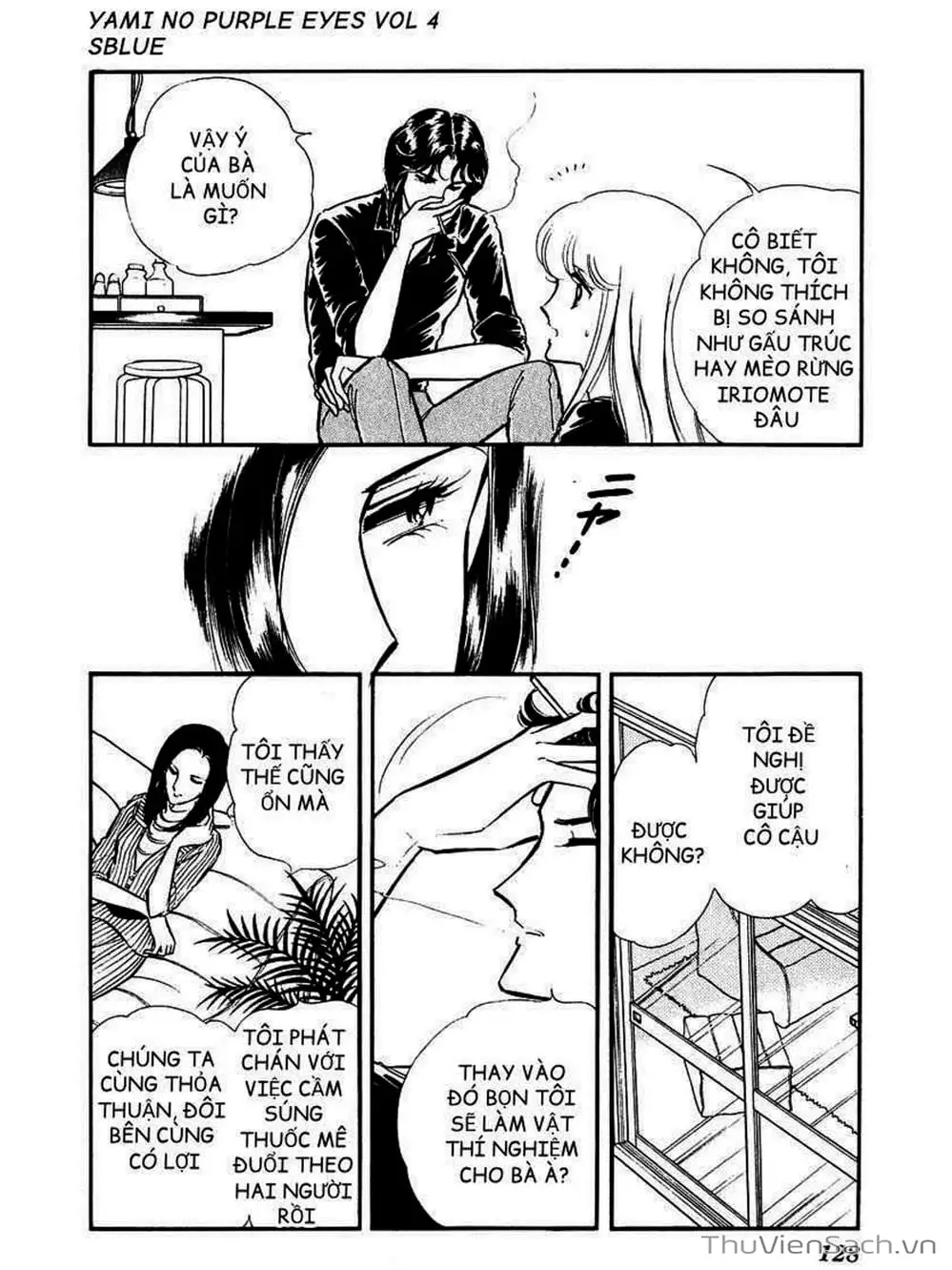 Truyện Tranh Cô Bé Huyền Bí - Yami No Purple Eyes trang 6