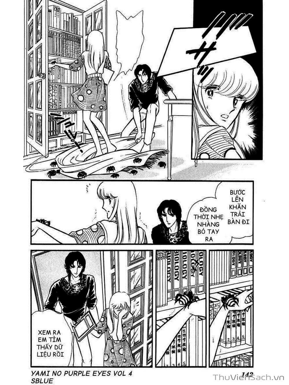 Truyện Tranh Cô Bé Huyền Bí - Yami No Purple Eyes trang 6