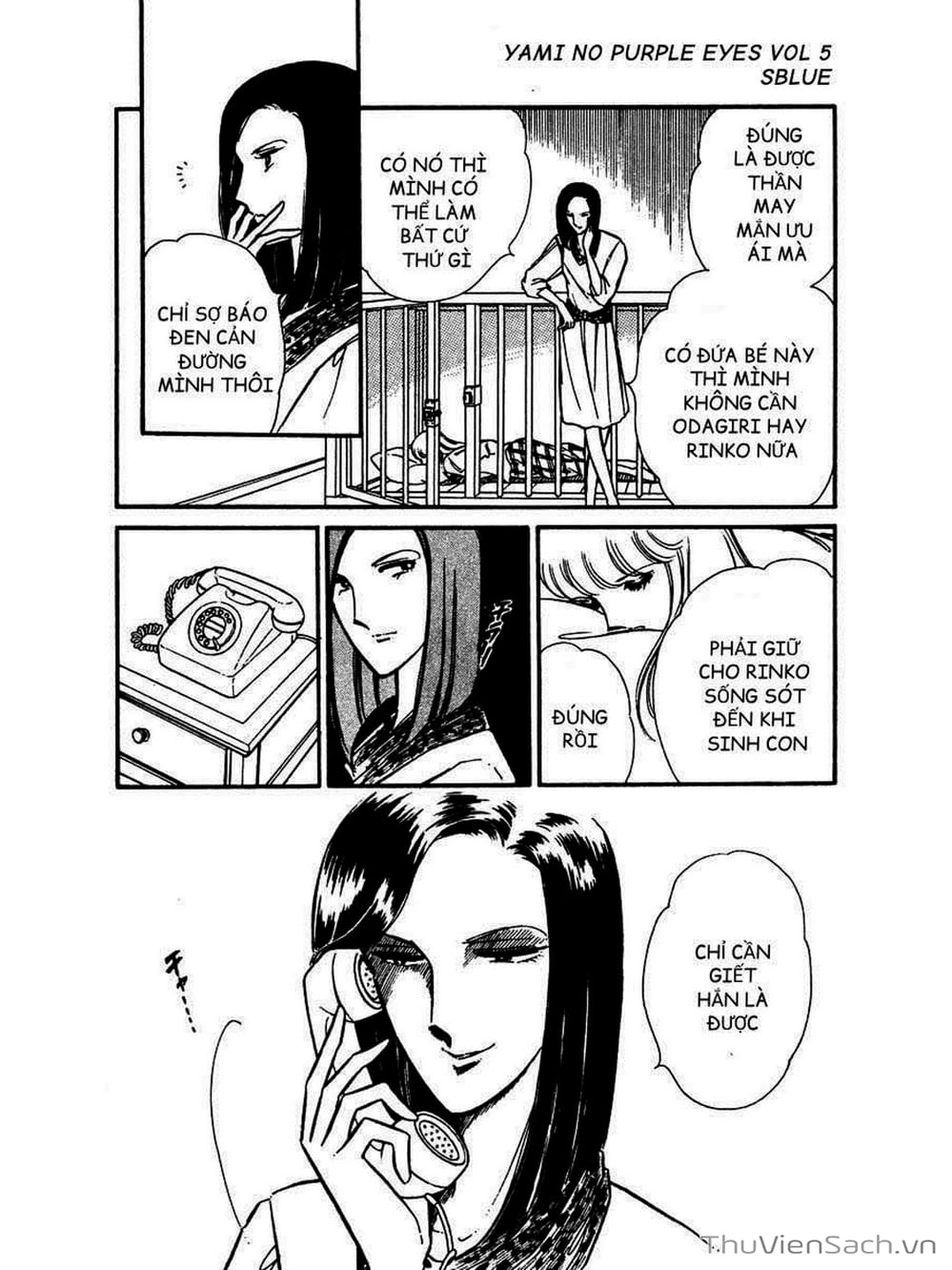 Truyện Tranh Cô Bé Huyền Bí - Yami No Purple Eyes trang 6