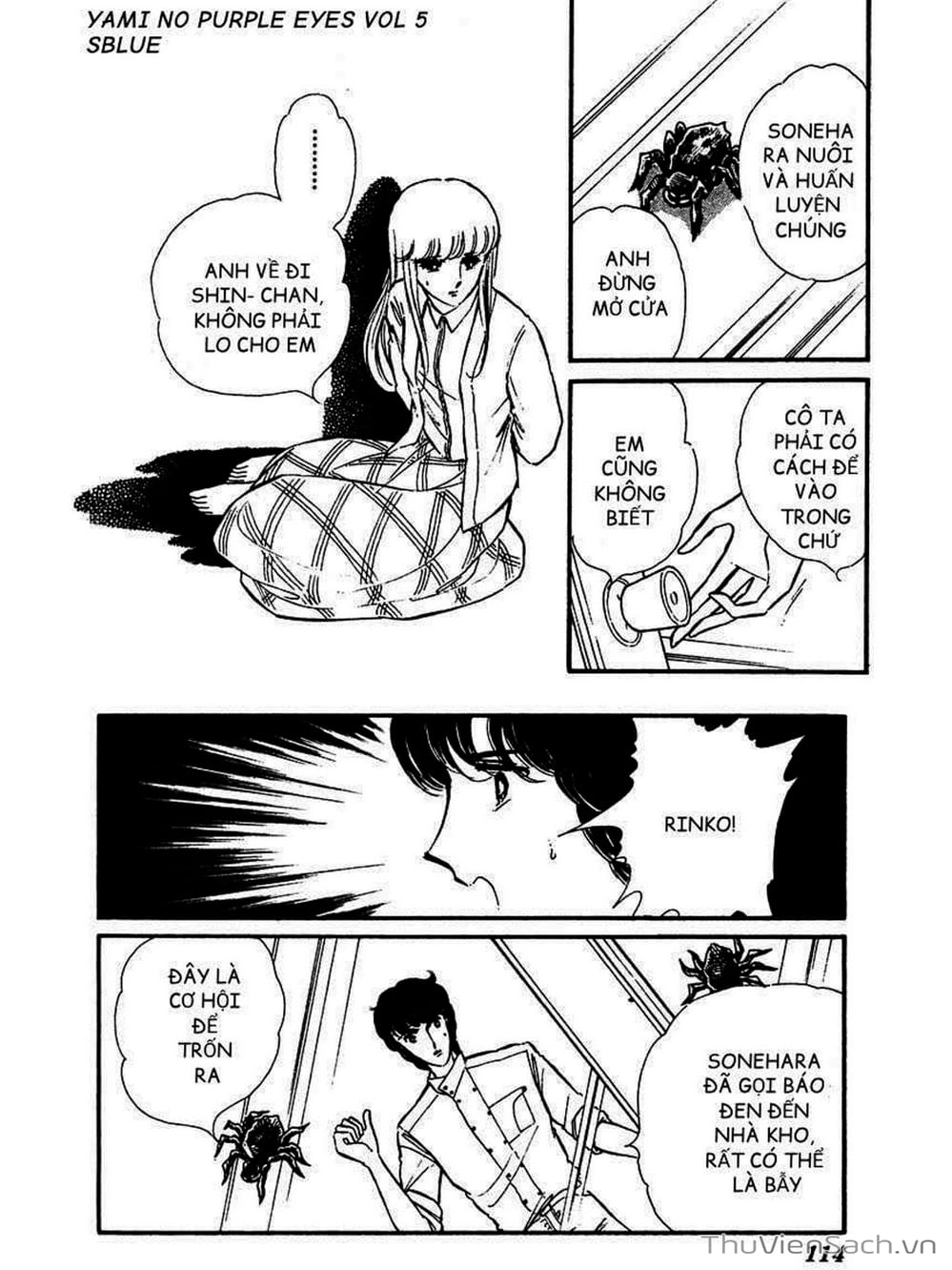 Truyện Tranh Cô Bé Huyền Bí - Yami No Purple Eyes trang 6