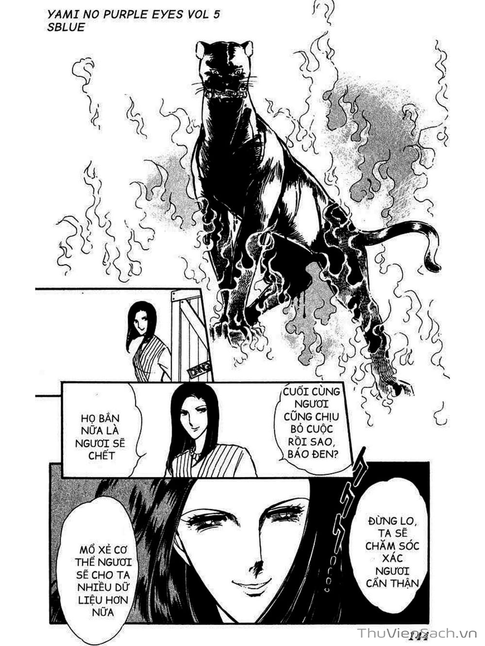 Truyện Tranh Cô Bé Huyền Bí - Yami No Purple Eyes trang 6