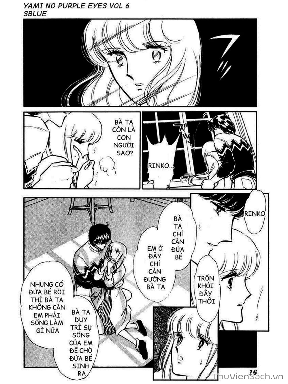 Truyện Tranh Cô Bé Huyền Bí - Yami No Purple Eyes trang 6