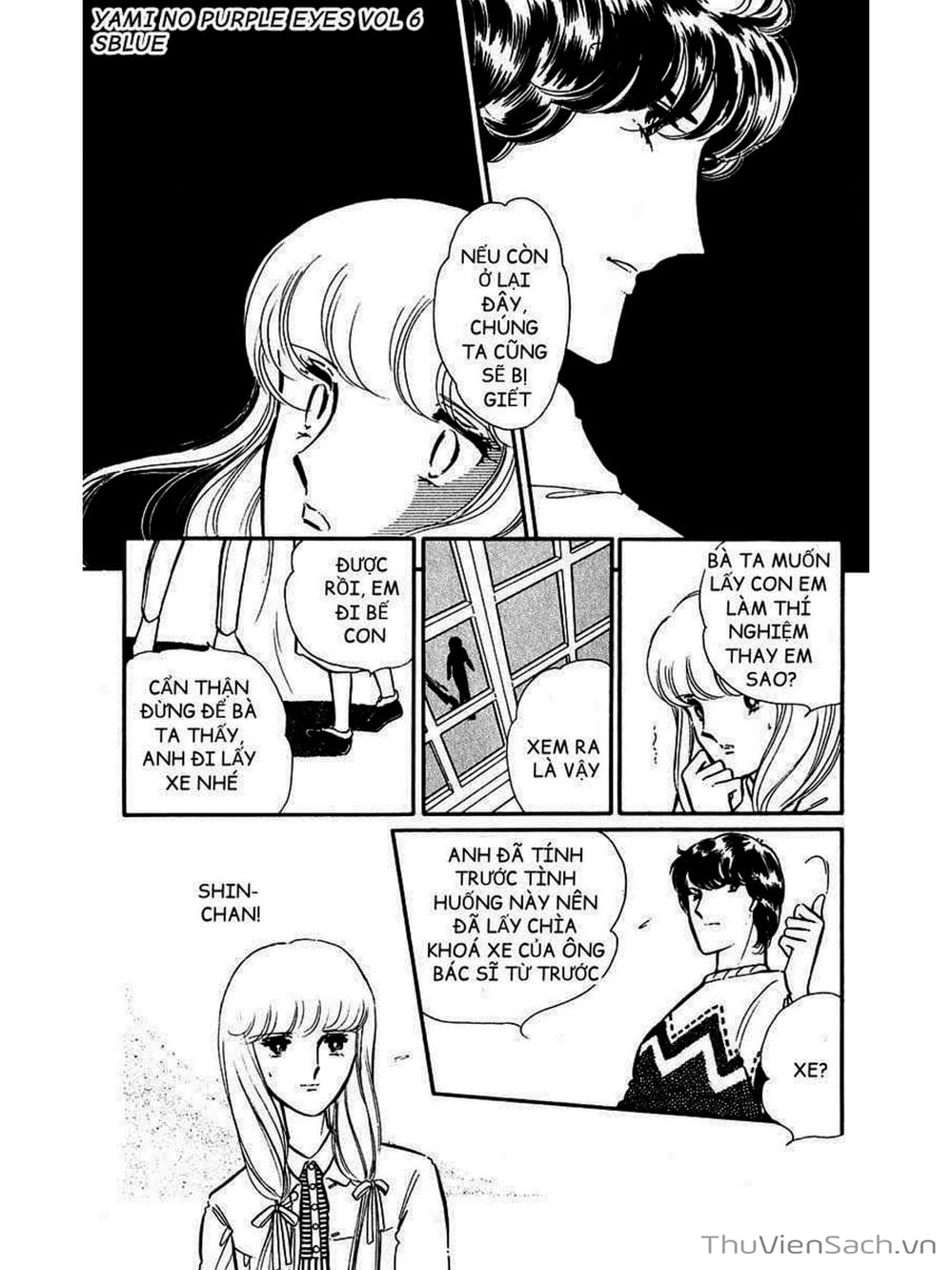 Truyện Tranh Cô Bé Huyền Bí - Yami No Purple Eyes trang 6