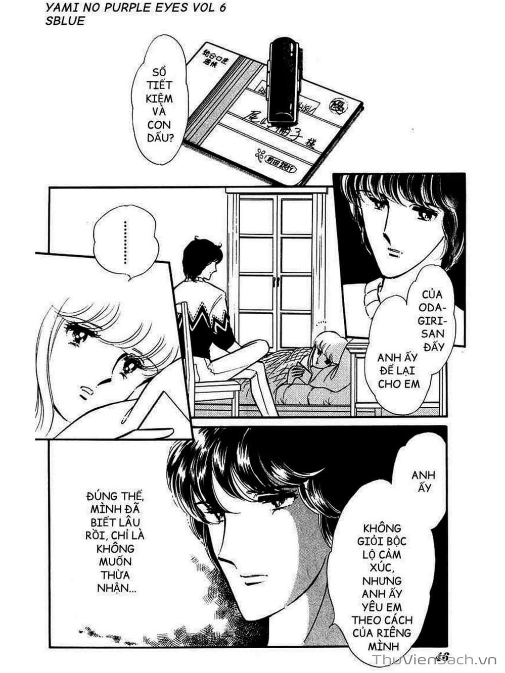 Truyện Tranh Cô Bé Huyền Bí - Yami No Purple Eyes trang 6