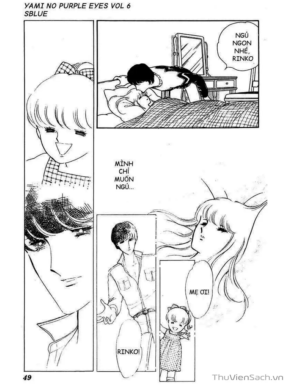 Truyện Tranh Cô Bé Huyền Bí - Yami No Purple Eyes trang 6