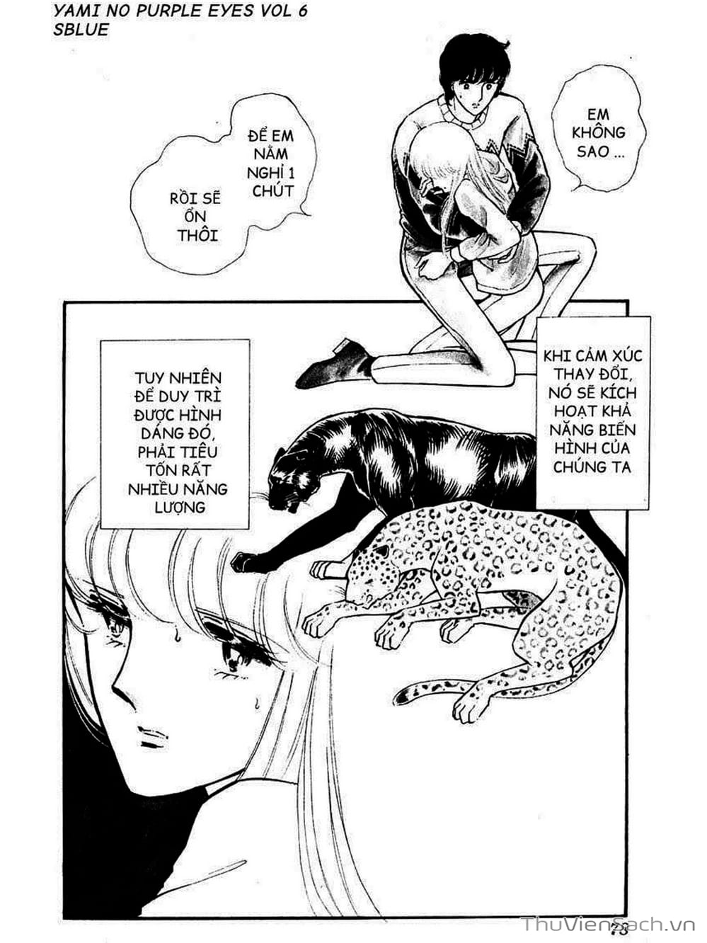 Truyện Tranh Cô Bé Huyền Bí - Yami No Purple Eyes trang 6