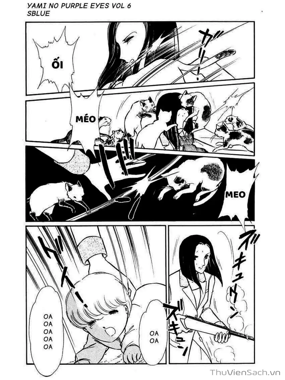 Truyện Tranh Cô Bé Huyền Bí - Yami No Purple Eyes trang 6