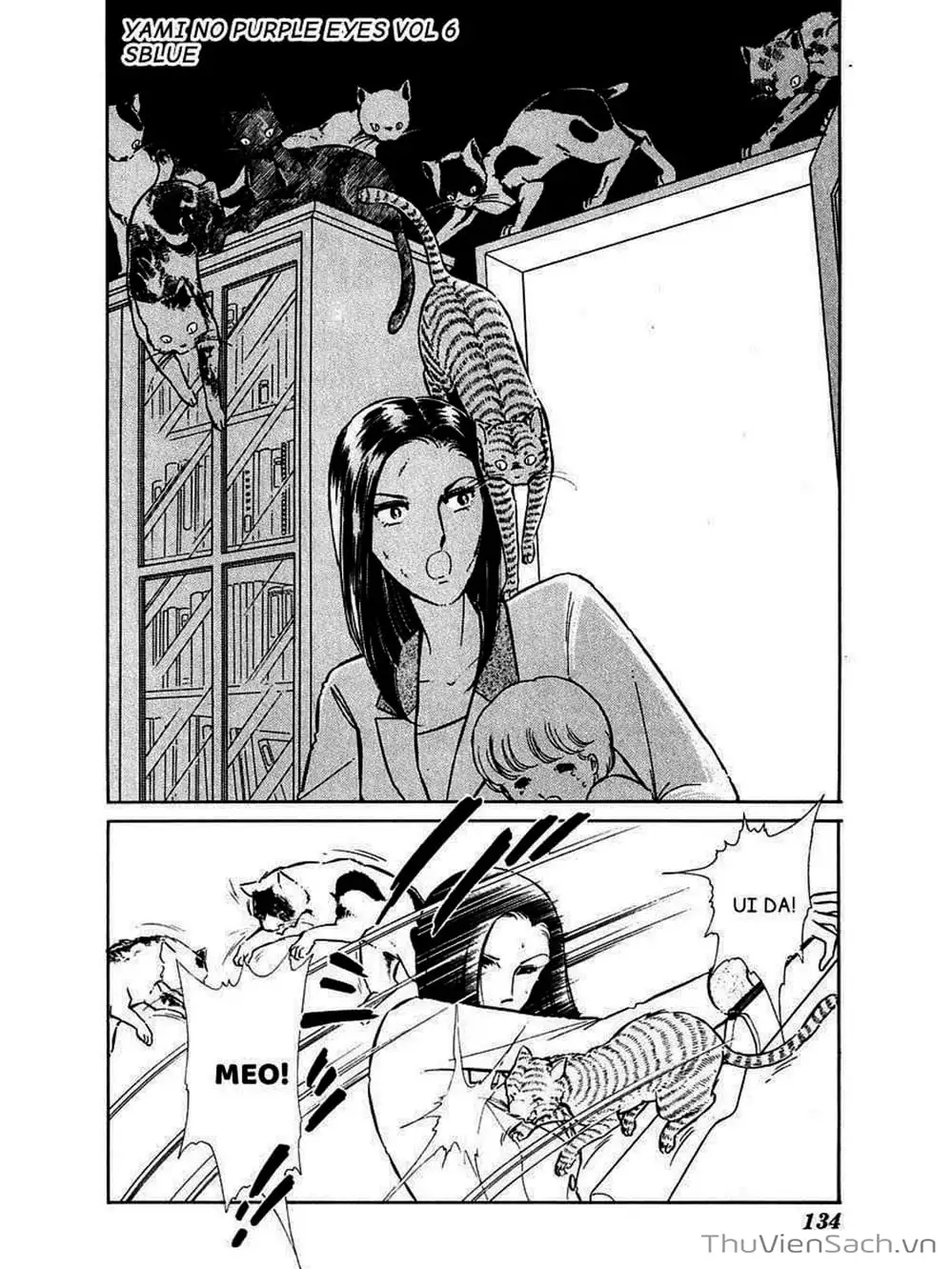 Truyện Tranh Cô Bé Huyền Bí - Yami No Purple Eyes trang 6