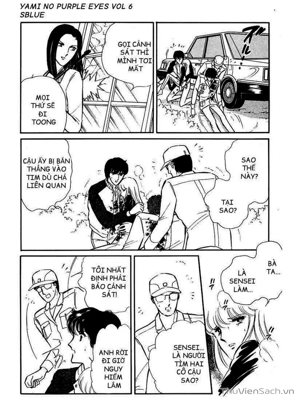 Truyện Tranh Cô Bé Huyền Bí - Yami No Purple Eyes trang 6