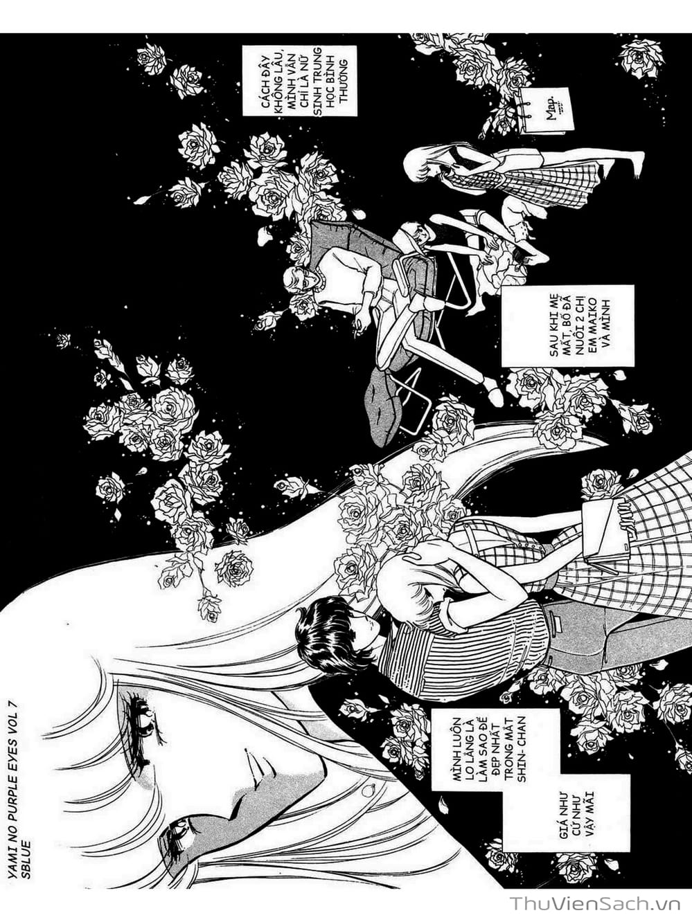 Truyện Tranh Cô Bé Huyền Bí - Yami No Purple Eyes trang 6