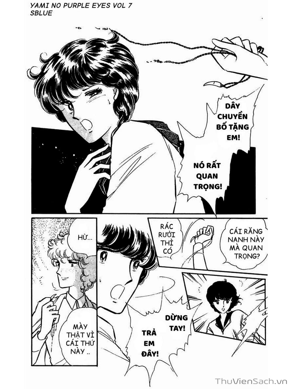 Truyện Tranh Cô Bé Huyền Bí - Yami No Purple Eyes trang 6