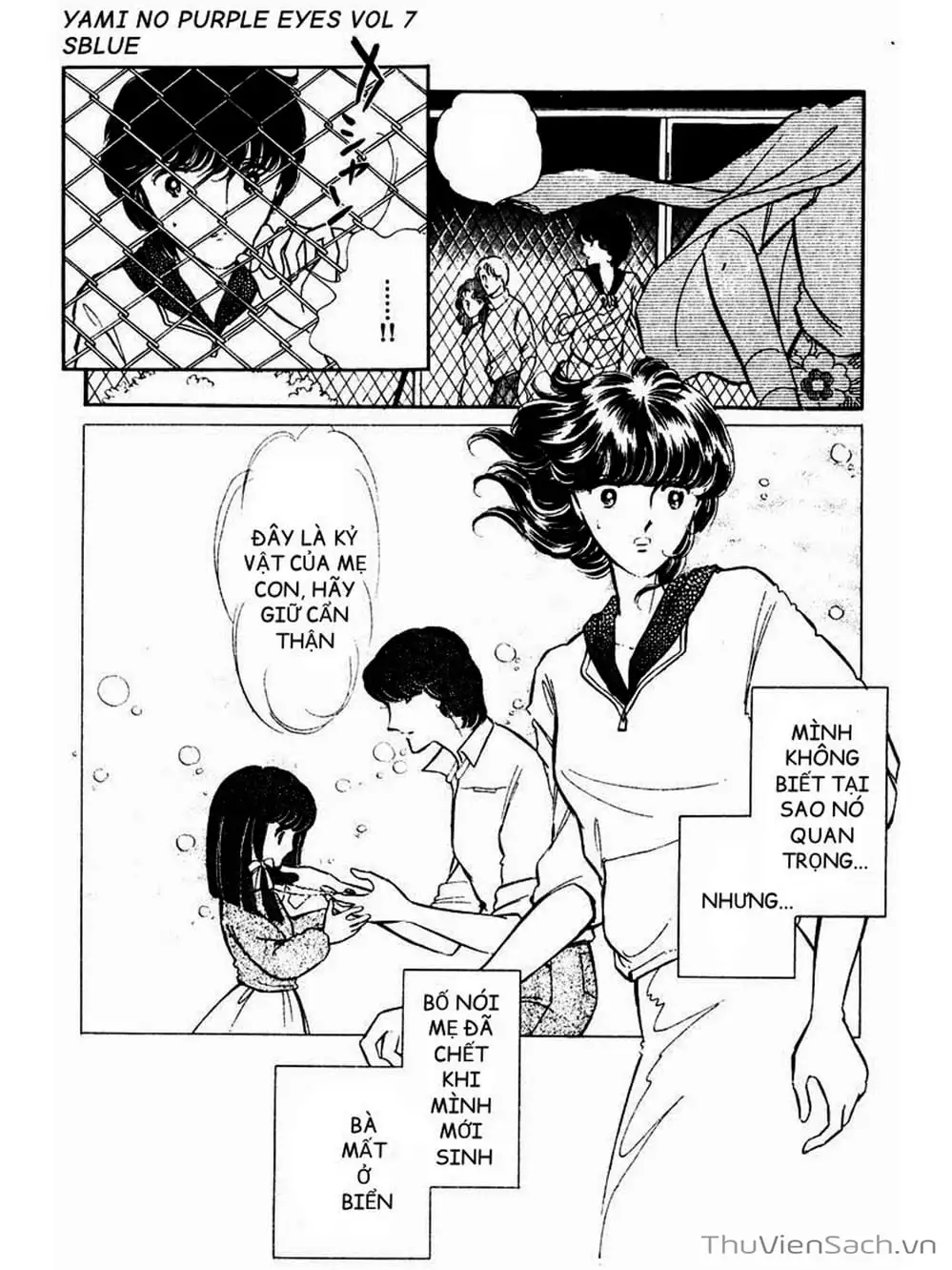 Truyện Tranh Cô Bé Huyền Bí - Yami No Purple Eyes trang 6