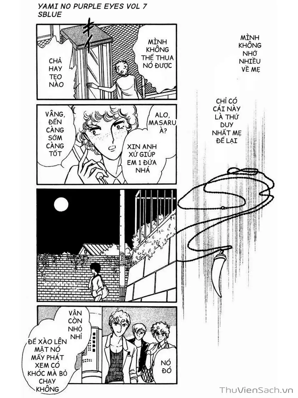 Truyện Tranh Cô Bé Huyền Bí - Yami No Purple Eyes trang 6