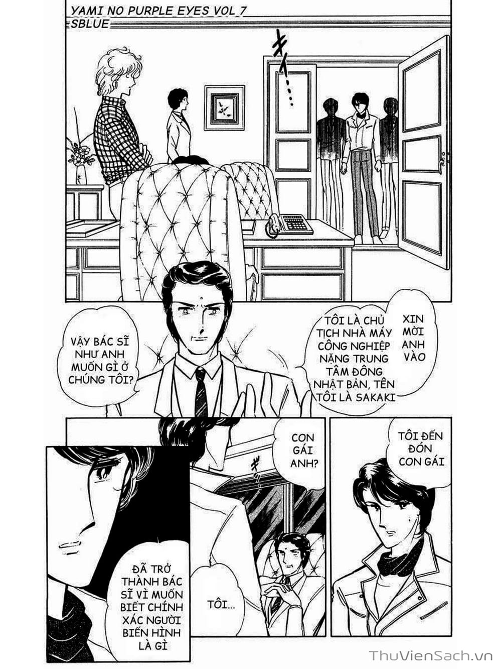 Truyện Tranh Cô Bé Huyền Bí - Yami No Purple Eyes trang 6