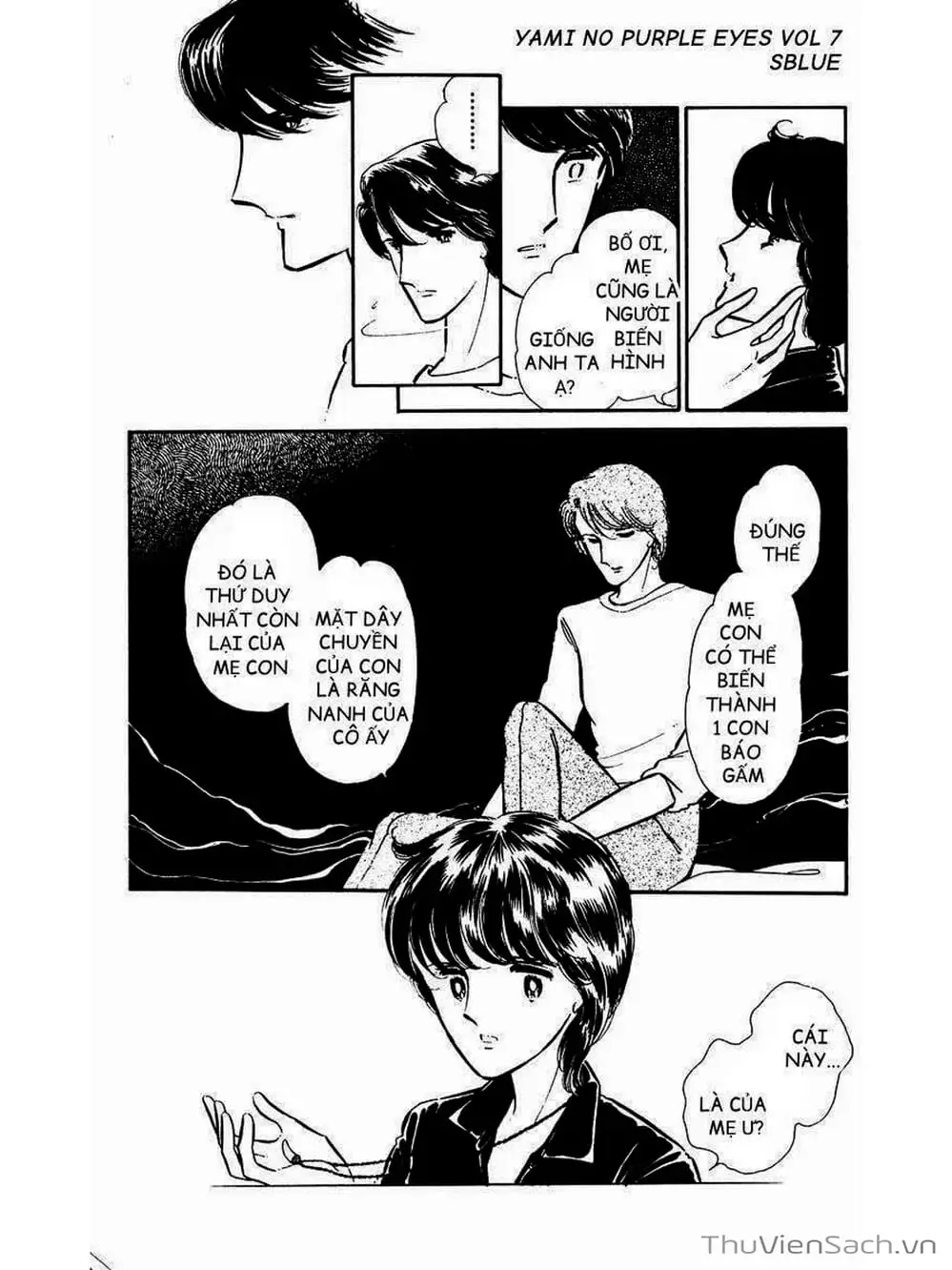 Truyện Tranh Cô Bé Huyền Bí - Yami No Purple Eyes trang 6