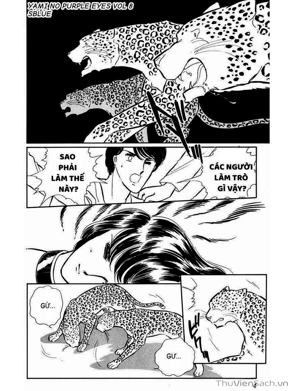 Truyện Tranh Cô Bé Huyền Bí - Yami No Purple Eyes trang 6