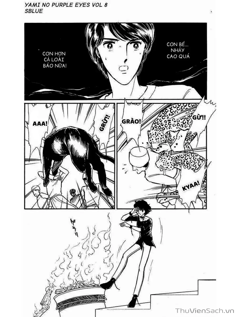 Truyện Tranh Cô Bé Huyền Bí - Yami No Purple Eyes trang 6