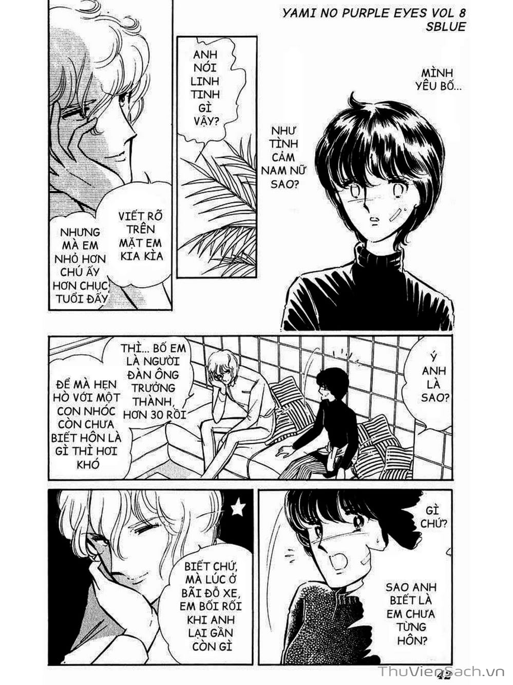 Truyện Tranh Cô Bé Huyền Bí - Yami No Purple Eyes trang 6