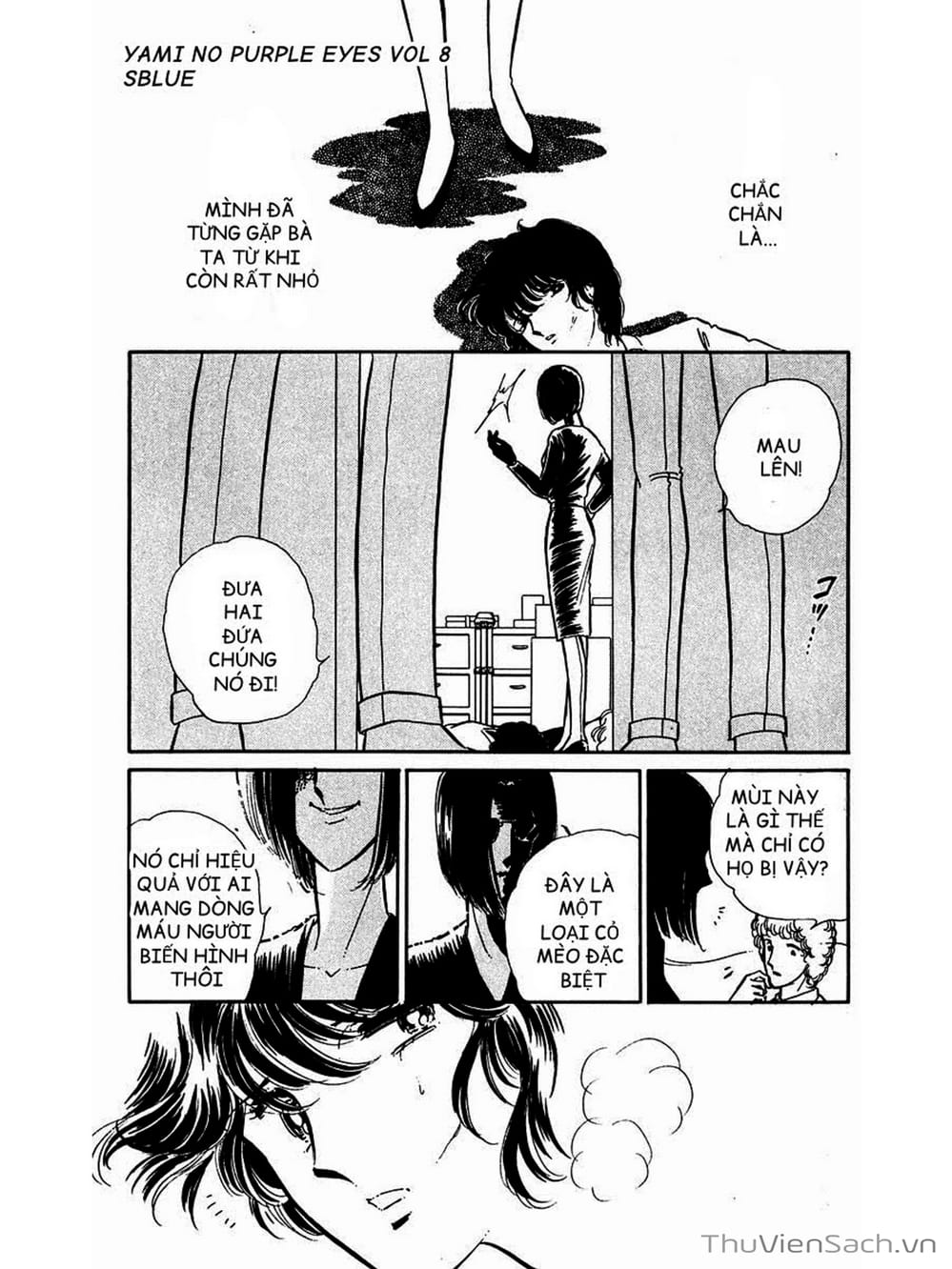Truyện Tranh Cô Bé Huyền Bí - Yami No Purple Eyes trang 6