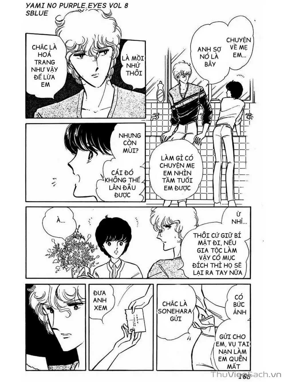 Truyện Tranh Cô Bé Huyền Bí - Yami No Purple Eyes trang 6