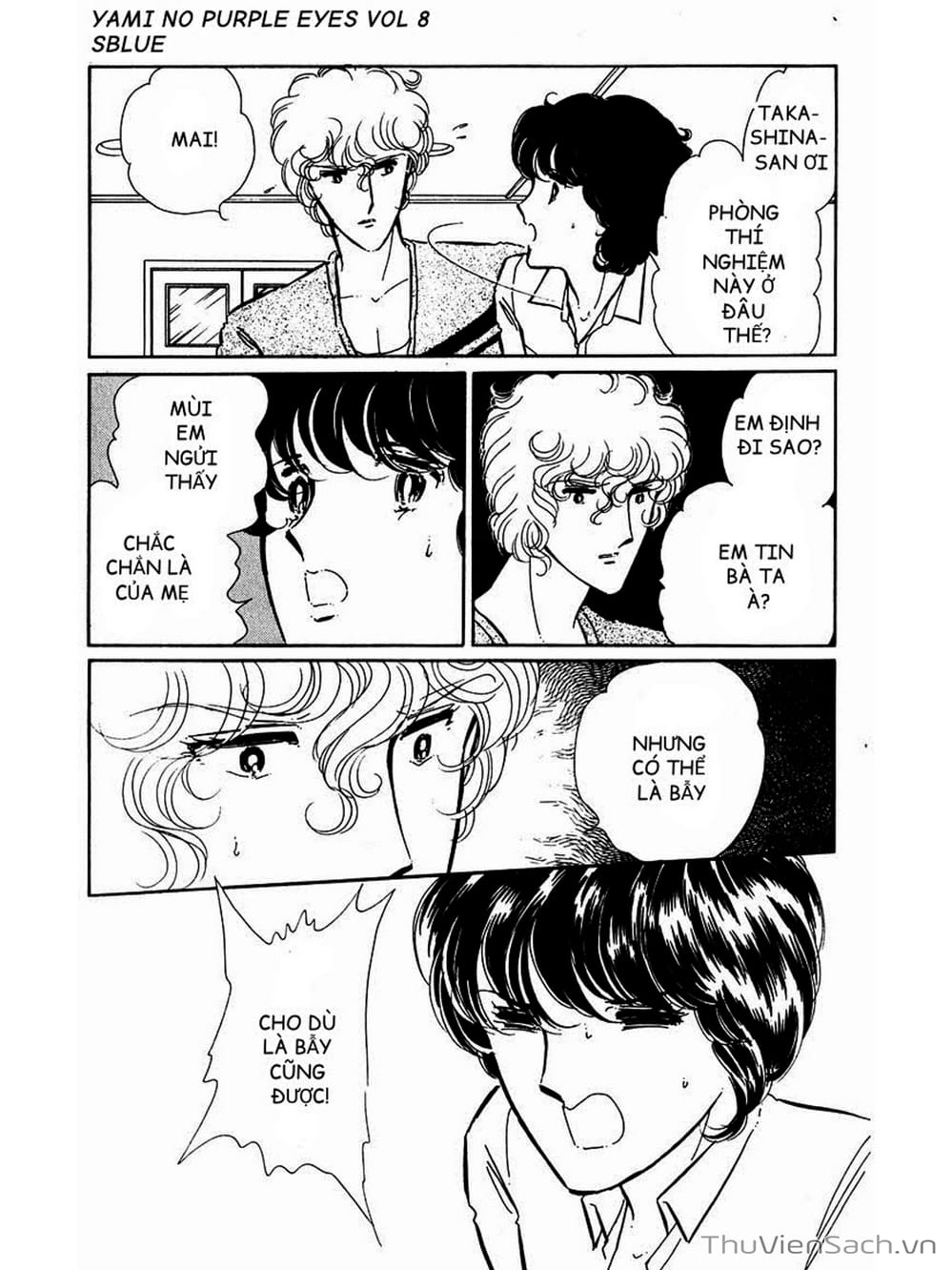 Truyện Tranh Cô Bé Huyền Bí - Yami No Purple Eyes trang 6